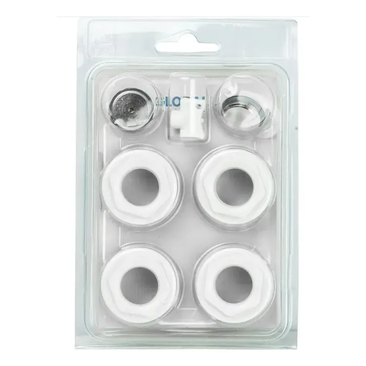 Присоединительный набор для радиатора oscar (ral 9010) Global A047kit1/210 kit 1/2 RAN30D2EQ2BARR