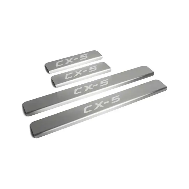 Накладки порогов Mazda CX-5 2011- AutoMax AMMACX501