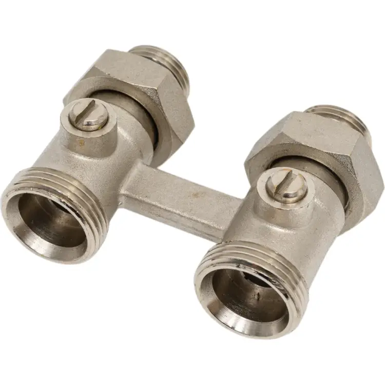 Прямой h-образный узел подключения радиатора Unipak arrowhead element 216032