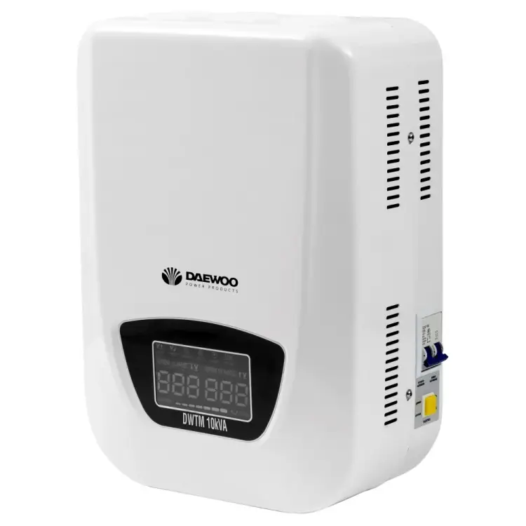 Настенный стабилизатор напряжения DAEWOO DW-TM10kVA Настенный стабилизатор напряжения DAEWOO DW-TM10kVA