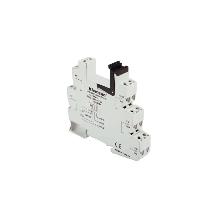 Колодка для интерфейсного реле Klemsan KPR-SWE-24VAC/DC-2C 0.0.0.2.272541