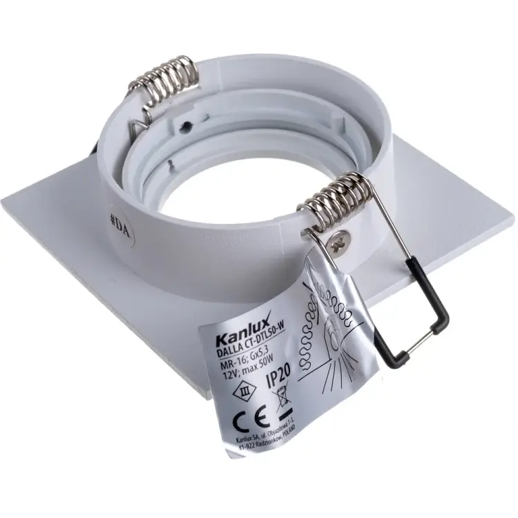 Точечный светильник KANLUX DALLA CT-DTL50-W 22431