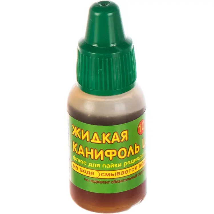 Жидкая канифоль Connector Lux ZHKA-LUX10 Жидкая канифоль Connector Lux ZHKA-LUX10