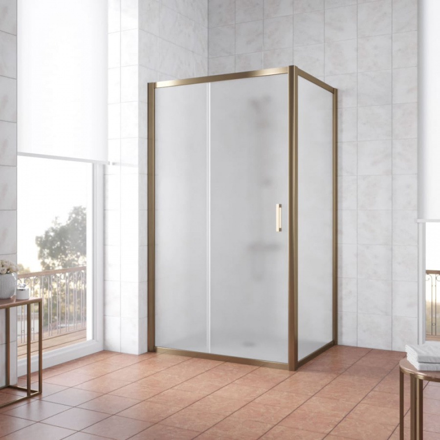 Душевой уголок VEGAS-GLASS ZP+ZPV TUR NOVO 140х80 05 10