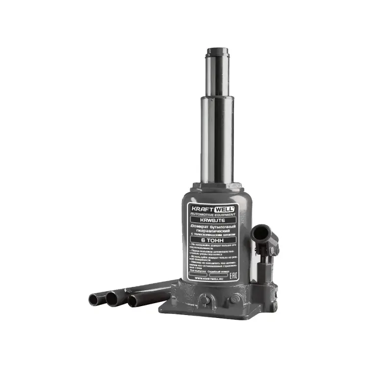 Бутылочный домкрат KraftWell KRWBJT6