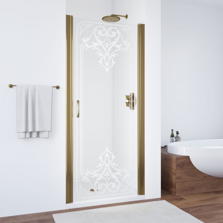 Дверь в душевой проем VEGAS-GLASS ЕР 65 05 ARTDECO D2