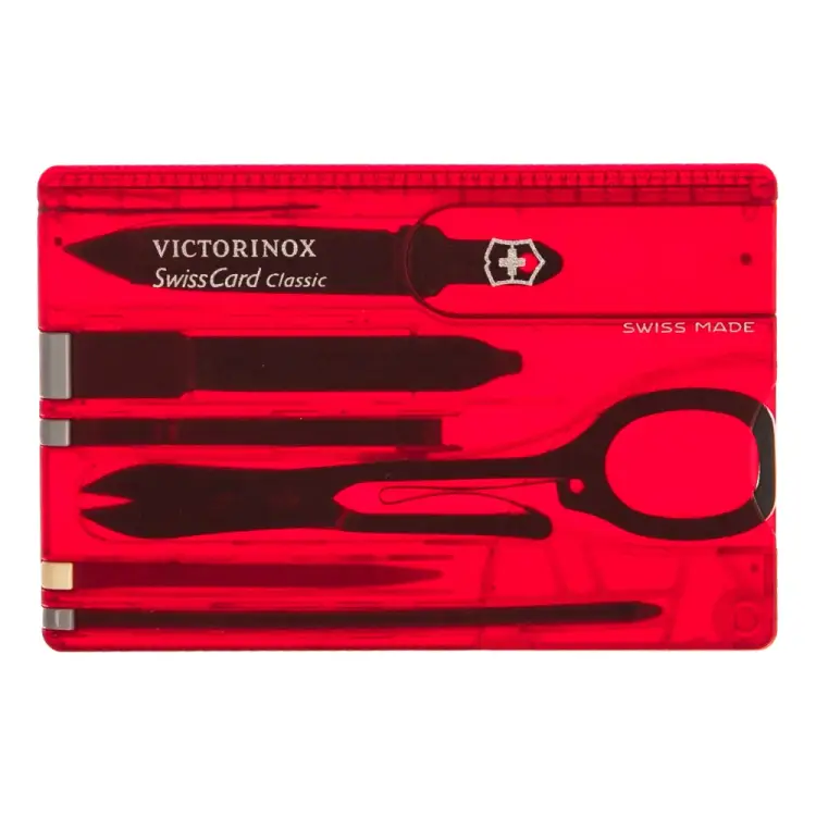 Швейцарская карточка Victorinox SwissCard Ruby 0.7100.T Швейцарская карточка Victorinox SwissCard Ruby 0.7100.T