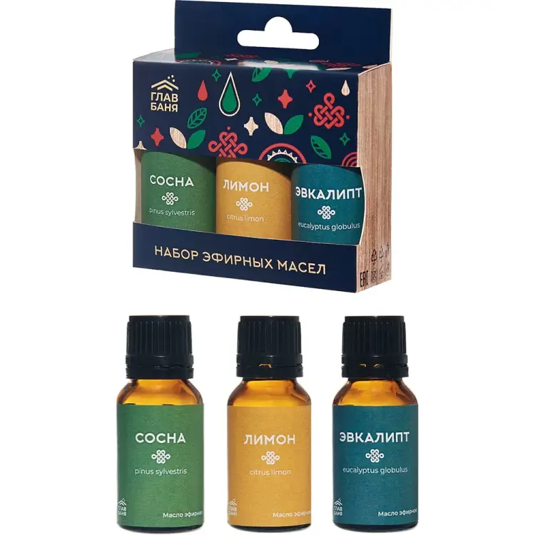 Набор масел эфирных ГлавБаня Б702. Набор масел эфирных ГлавБаня Б702.