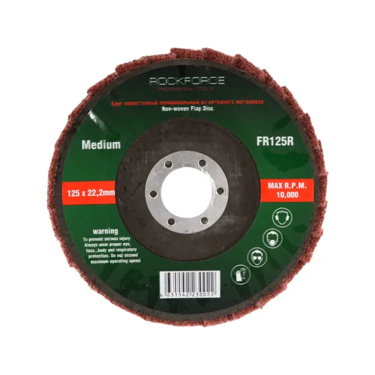 Абразивный лепестковый круг зачистной Rockforce RF-FR125R