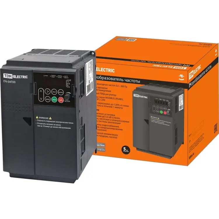 Преобразователь частоты TDM ELECTRIC пч-04t00 SQ0749-0007