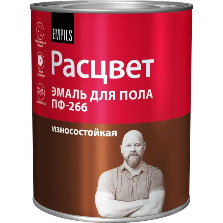 Эмаль для пола Расцвет 10610