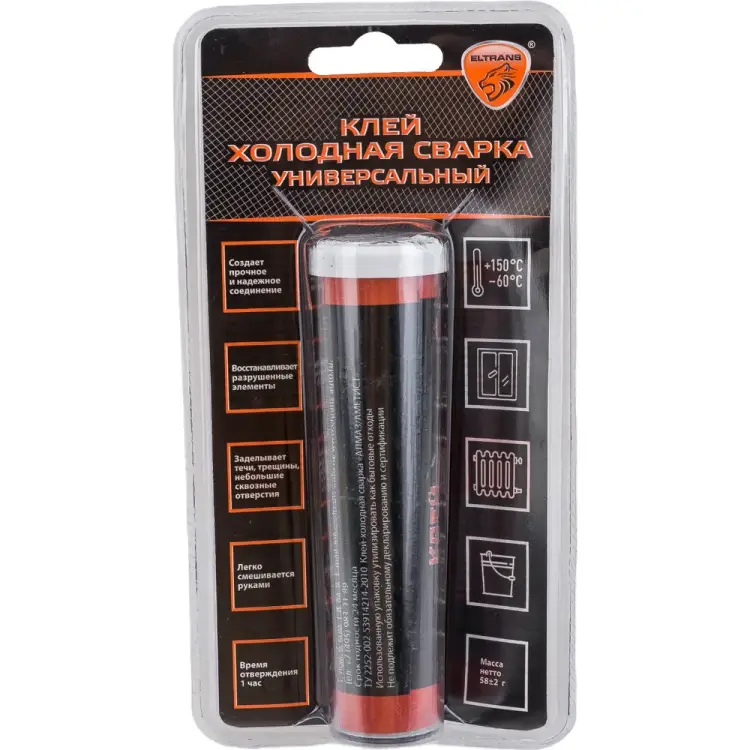 Универсальный клей-холодная сварка ELTRANS EL-1201.01 Универсальный клей-холодная сварка ELTRANS EL-1201.01