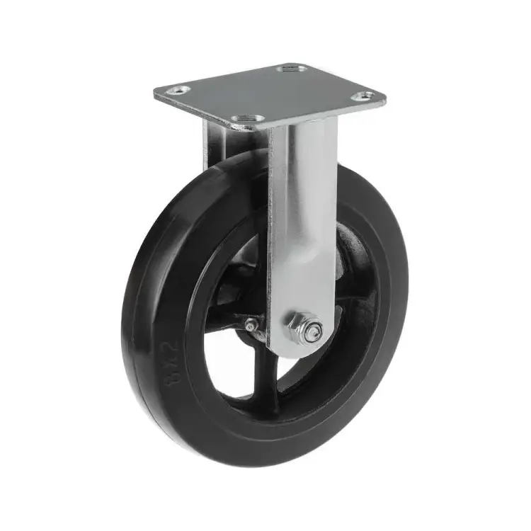 Чугунное большегрузное неповоротное колесо А5 1000095