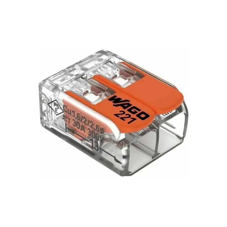 Двухпроводная соединительная клемма WAGO 221-412 ЦБ-00015777