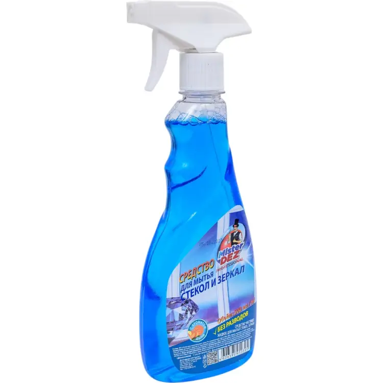 Средство для мытья стекол и зеркал Mister Dez 62
