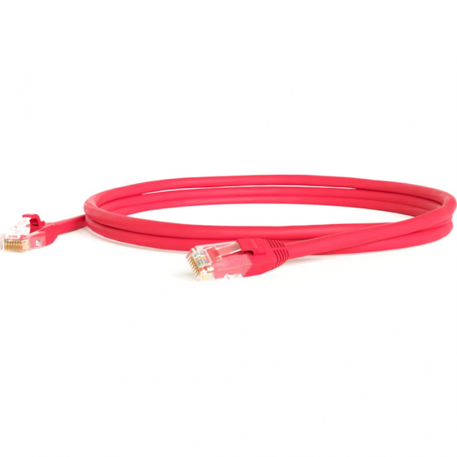 Патч-корд Hyperline PC-LPM-UTP-RJ45-RJ45-C6-1.5M-LSZH-RD