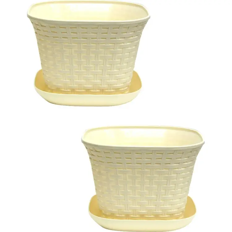 Квадратное кашпо Violet N-Kahpo-2/-36231-26