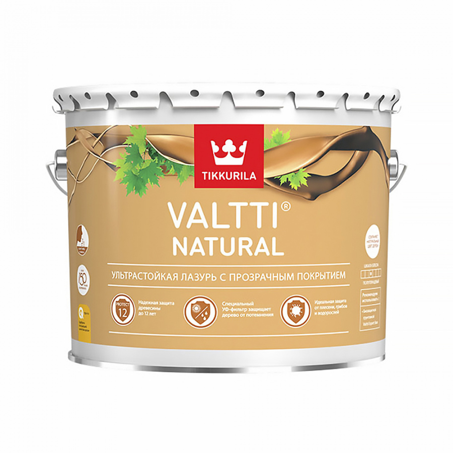 Ультрастойкая лазурь Tikkurila Valtti Natural