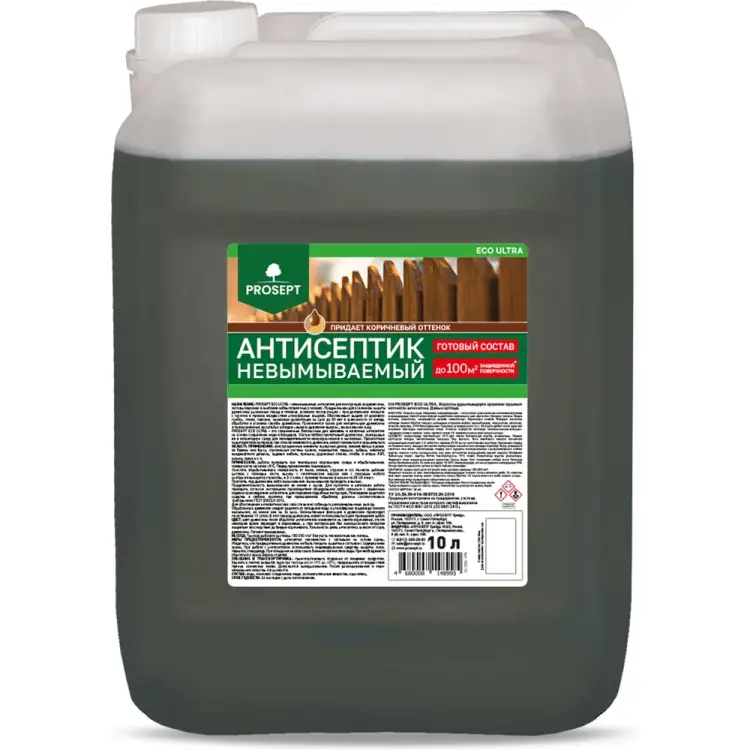 Невымываемый антисептик PROSEPT ECO ULTRA 062-10