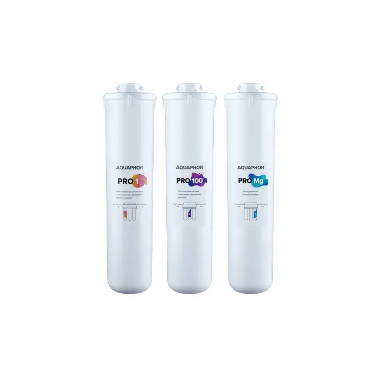 Комплект сменных фильтрующих модулей Аквафор Pro1–Pro100–ProMg