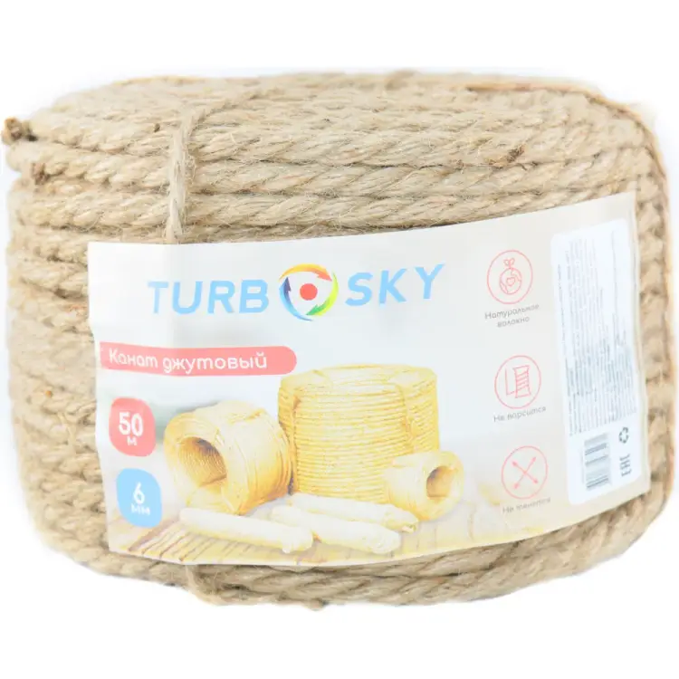Джутовый канат Turbosky 1290_a Джутовый канат Turbosky 1290_a