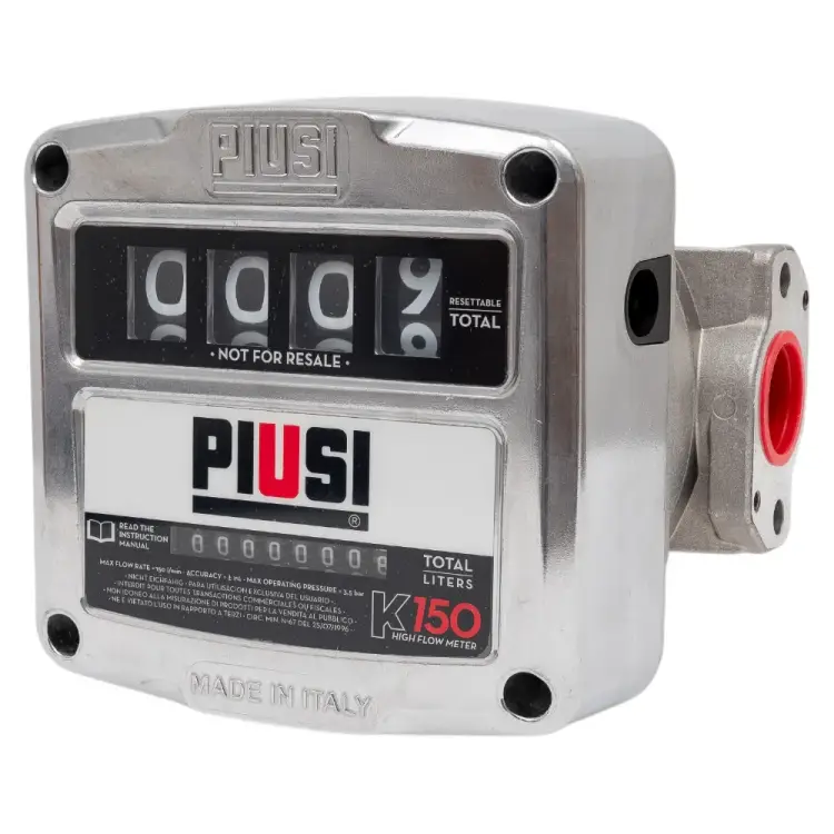 Четырехразрядный механический счетчик для бензина PIUSI F00555A00 Четырехразрядный механический счетчик для бензина PIUSI F00555A00