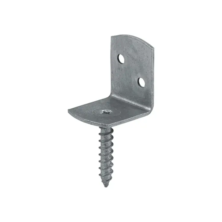 L-образный оцинкованный соединительный элемент для ограждений VORMANN 71 272 000