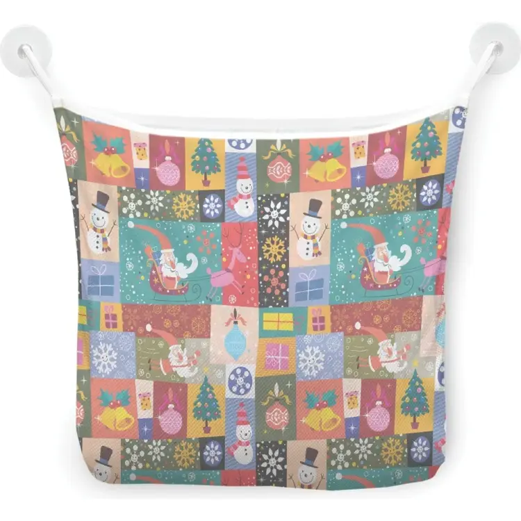 Настенная сетка-органайзер для ванной для игрушек JOYARTY Праздник в красках tgb_78663