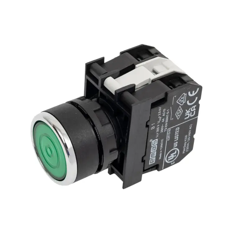 Кнопка с фиксацией EMAS B191FY