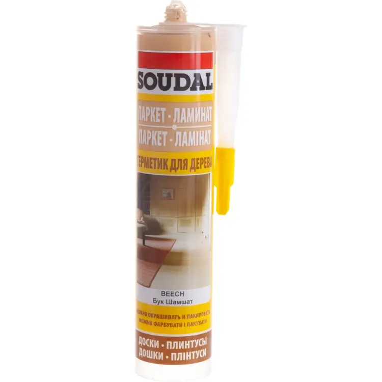 Паркетный акриловый герметик Soudal 111257