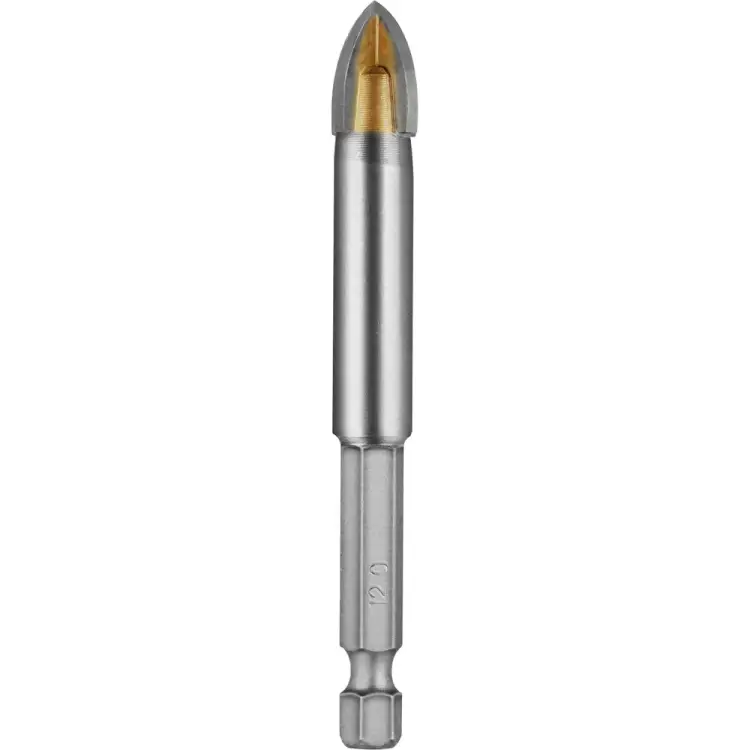 Четырехгранное сверло по стеклу и керамике vertextools 335-04-12