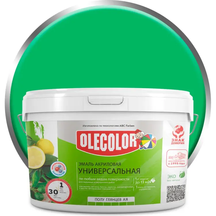 Акриловая эмаль Olecolor 4300002560 Акриловая эмаль Olecolor 4300002560
