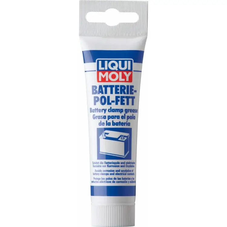 Смазка для электроконтактов LIQUI MOLY Batterie-Pol-Fett 3140 Смазка для электроконтактов LIQUI MOLY Batterie-Pol-Fett 3140