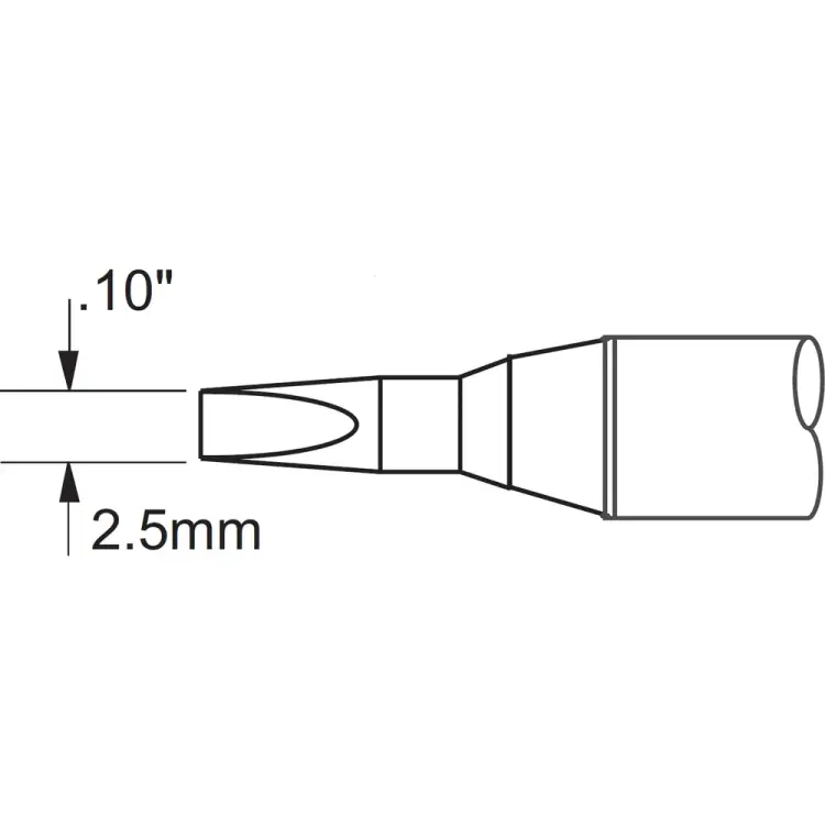 Наконечник для PS900 METCAL STV-CH25AR Наконечник для PS900 METCAL STV-CH25AR