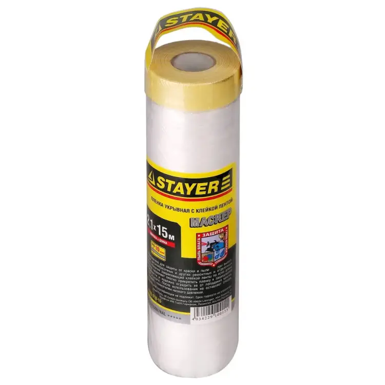 Защитная пленка STAYER МАСКЕР 12255-210-15 Защитная пленка STAYER МАСКЕР 12255-210-15