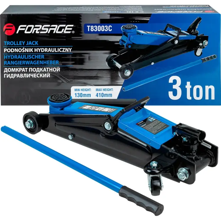 Подкатной гидравлический домкрат Forsage F-T83003C(4084)