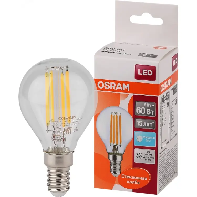 Светодиодная лампа Osram STAR 4058075212480