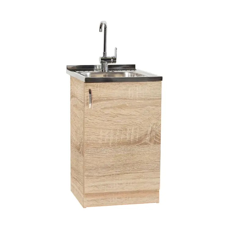 Тумба SANTREK 50*50 цвет дуб сонома (ЛДСП) 303312