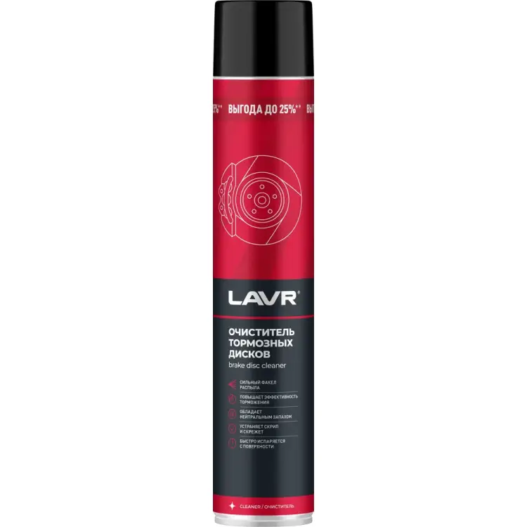 Очиститель тормозных дисков LAVR Ln2456