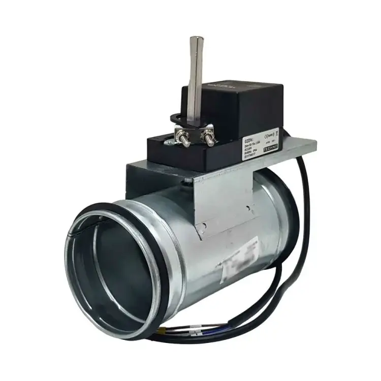 Регулирующая круглая заслонка TECHNO TKD100-02DN 550102 Регулирующая круглая заслонка TECHNO TKD100-02DN 550102
