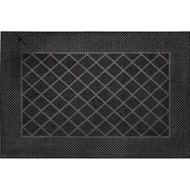 Резиновый придверный коврик ComeForte PIN MAT Ромб PM-012