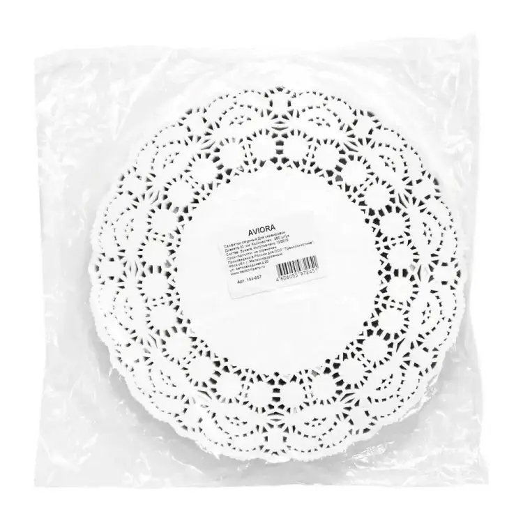 Ажурная бумажная салфетка AVIORA 104-057