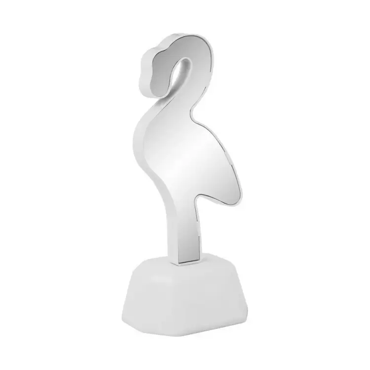 Зеркальный светодиодный ночник OGM фламинго NL-01