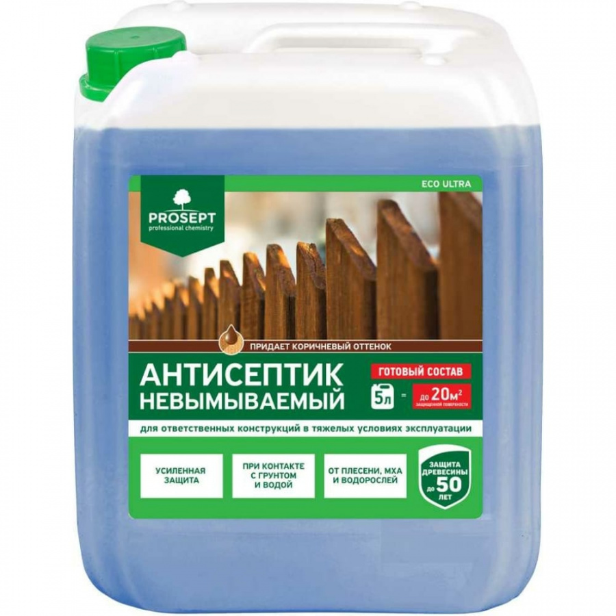 Невымываемый антисептик PROSEPT ECO ULTRA