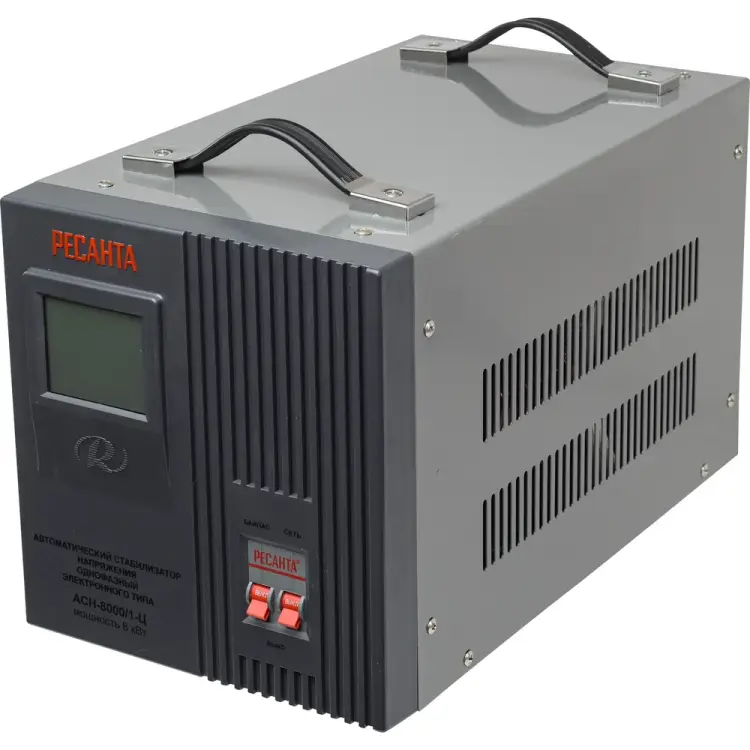 Стабилизатор напряжения Ресанта АСН 8000/1-Ц Стабилизатор напряжения Ресанта АСН 8000/1-Ц