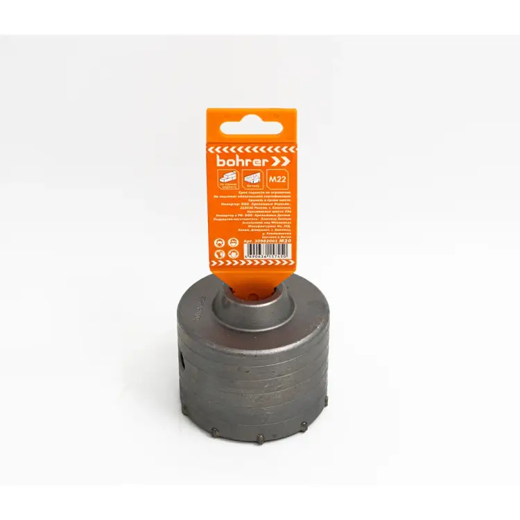 Ударная твердосплавная коронка sds-plus по бетону Bohrer 30982001