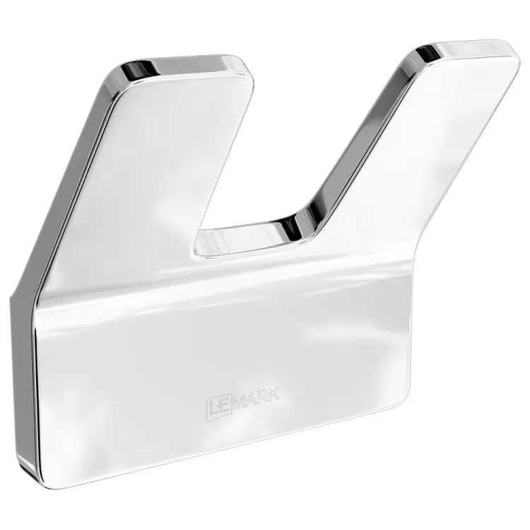 Крючок двойной для полотенец Lemark SMOOTH LINE хром 9711004 Крючок двойной для полотенец Lemark SMOOTH LINE хром 9711004