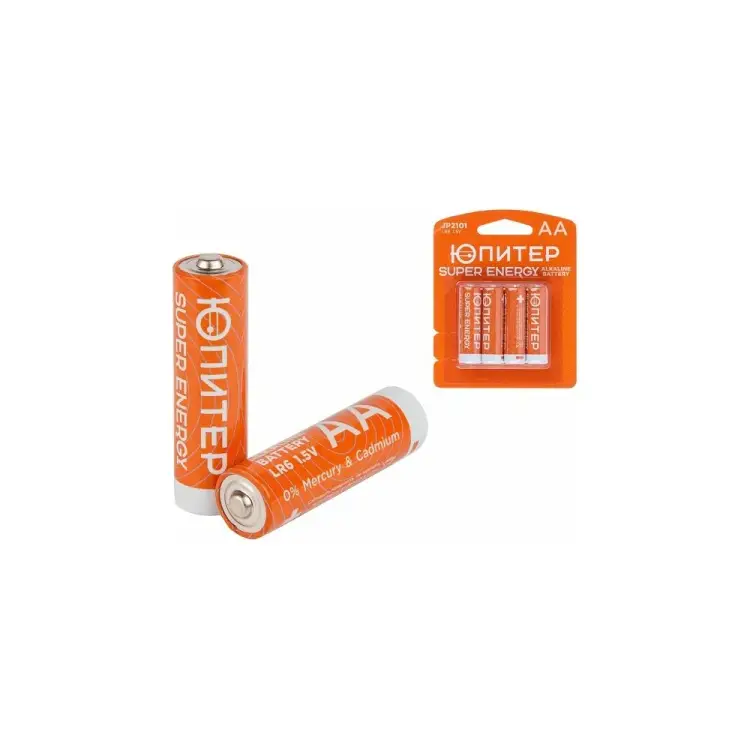 Алкалиновая батарейка Юпитер АА JP2101