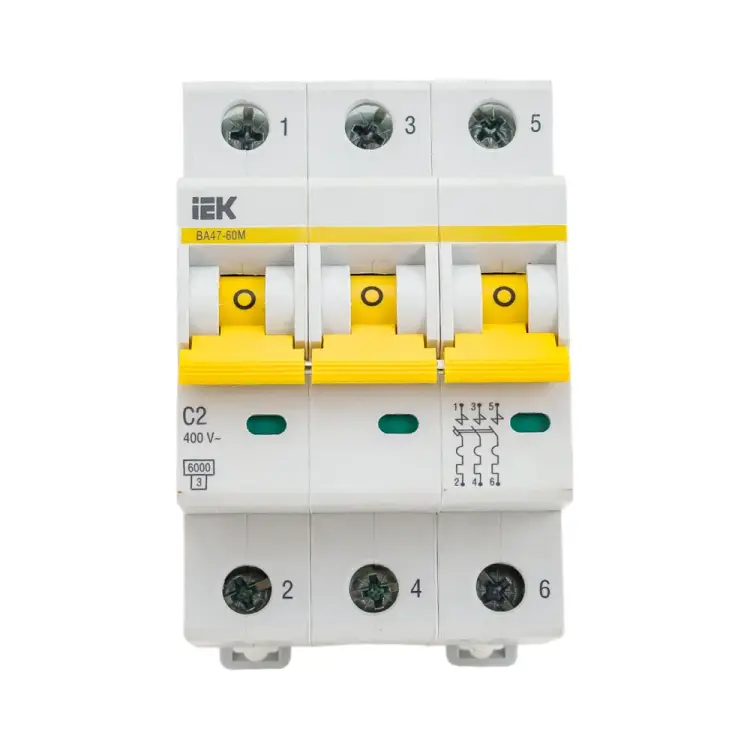 Автоматический выключатель IEK ВА47-60M MVA31-3-002-C