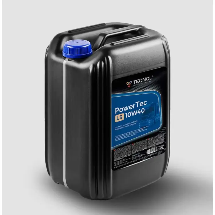 Моторное синтетическое масло TECNOL PowerTec LS 10W40 LowSaps, ACEA E6/E7/E9 394060-020